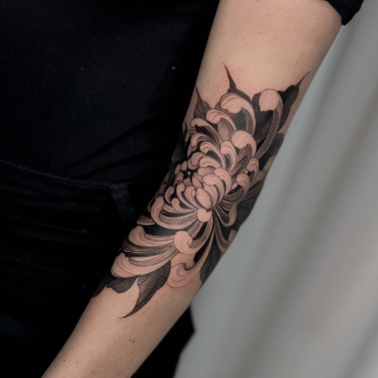 Exemplo de tatuagem: Floral